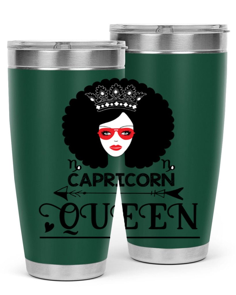 Capricorn queen 197#- zodiac- Tumbler