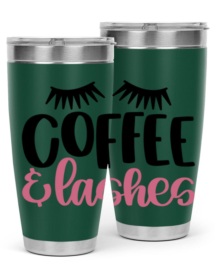 Coffee Lashes Style 110#- make up- Tumbler