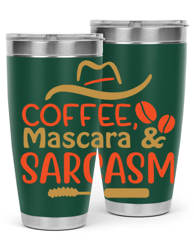Coffee Mascara Sarcasm 21#- fashion- Cotton Tank