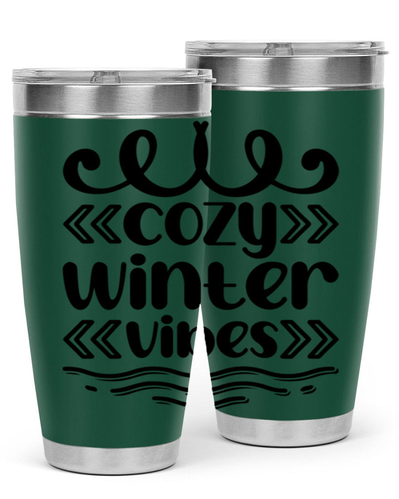 Cozy Winter Vibes 80#- winter- Tumbler