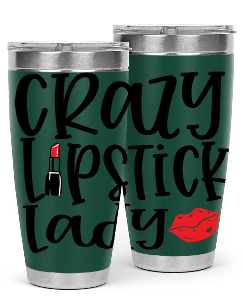 Crazy Lipstick Lady Style 240#- make up- Tumbler