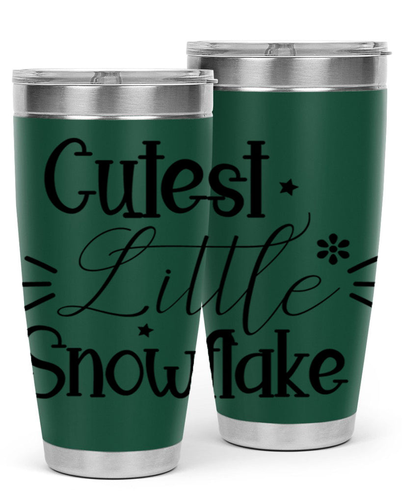 Cutest Little Snowflake90#- winter- Tumbler