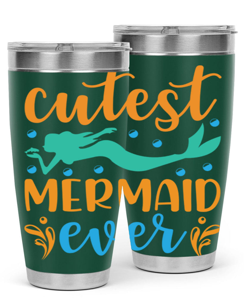 Cutest Mermaid Ever Design 102#- mermaid- Tumbler