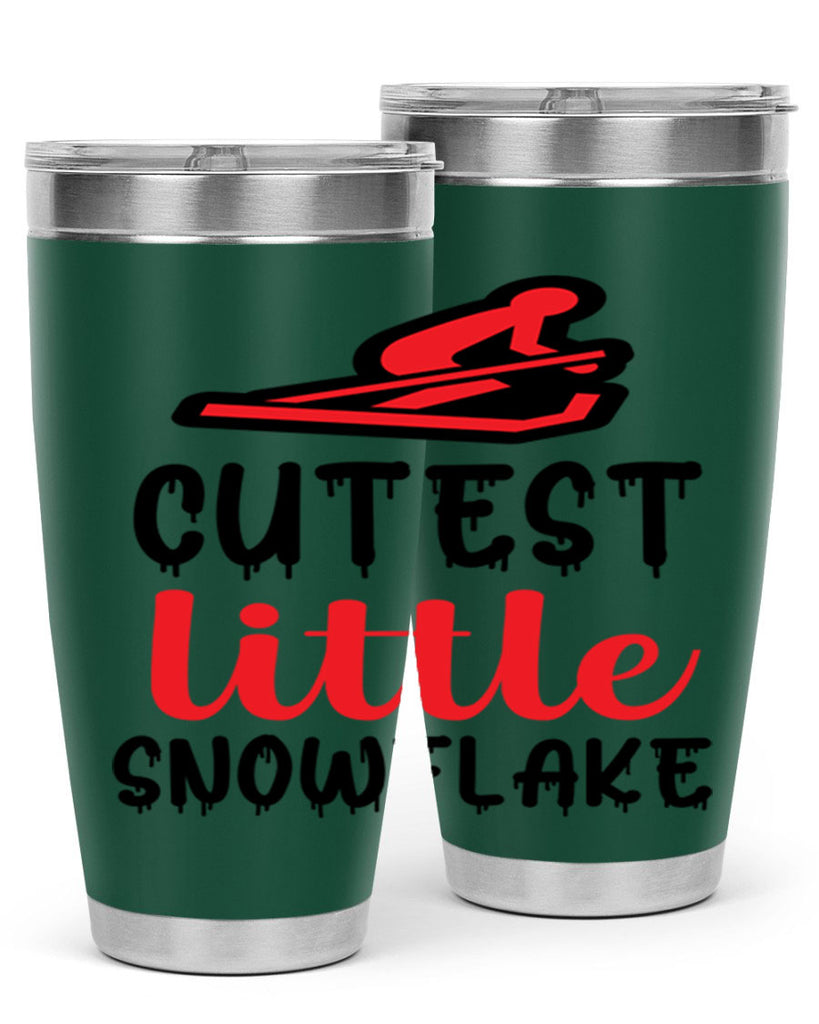 Cutest little snowflake 87#- winter- Tumbler