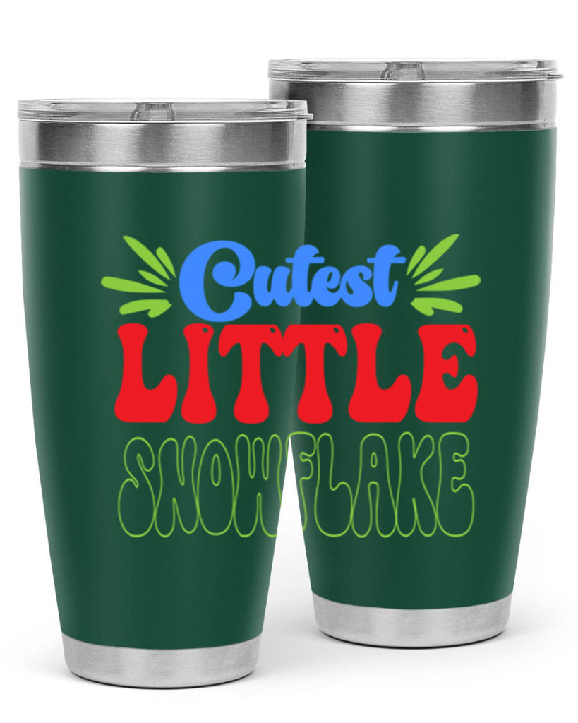 Cutest little snowflake 89#- winter- Tumbler