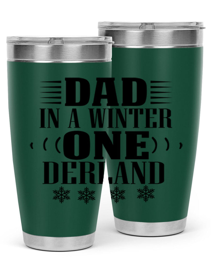 DAD IN A WINTER ONE DERLAND 91#- winter- Tumbler