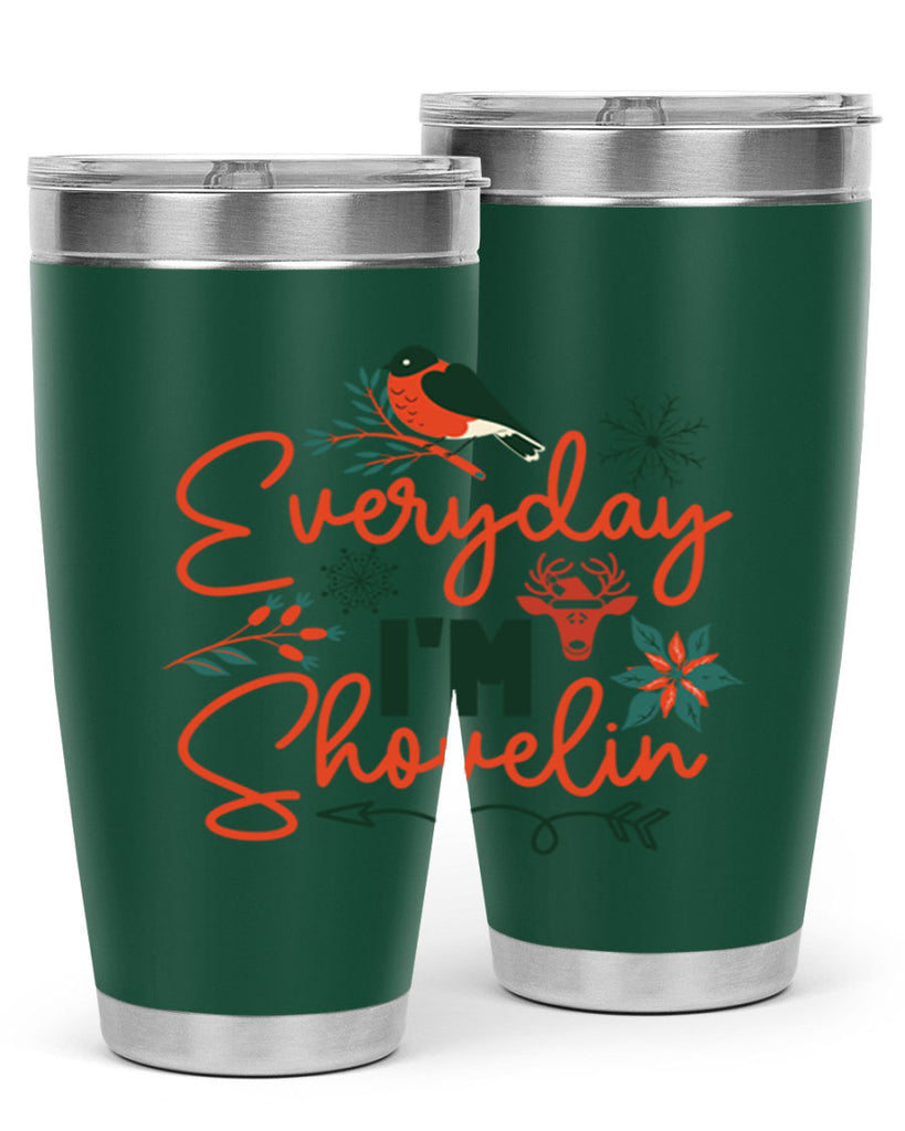 Everyday Im Shovelin 103#- winter- Tumbler