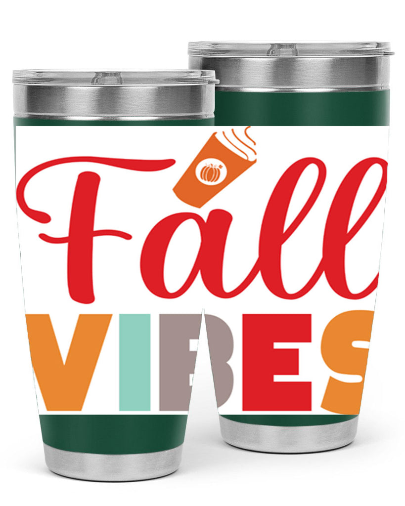 FallVibesdesign 166#- fall- Tumbler