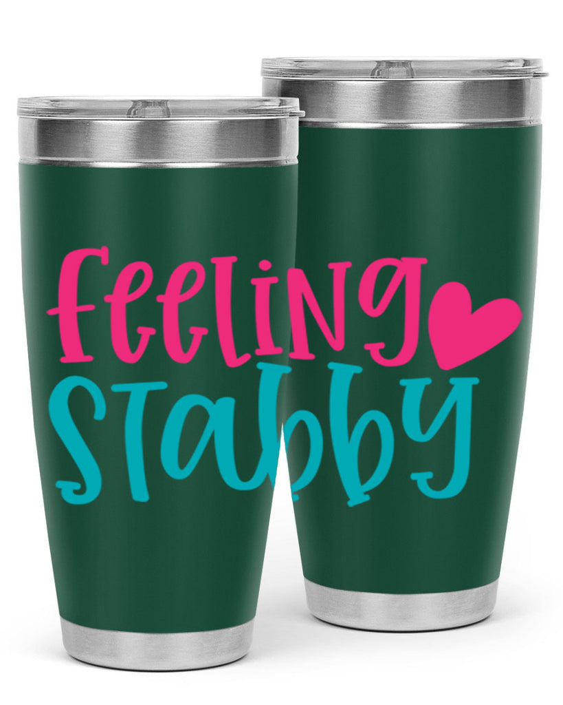 Feeling Stabby Nurse Style 386#- nurse- tumbler
