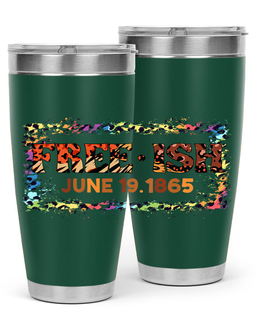 FreeIsh June 1865 Junteenth Png 32#- Juneteenth- tumbler