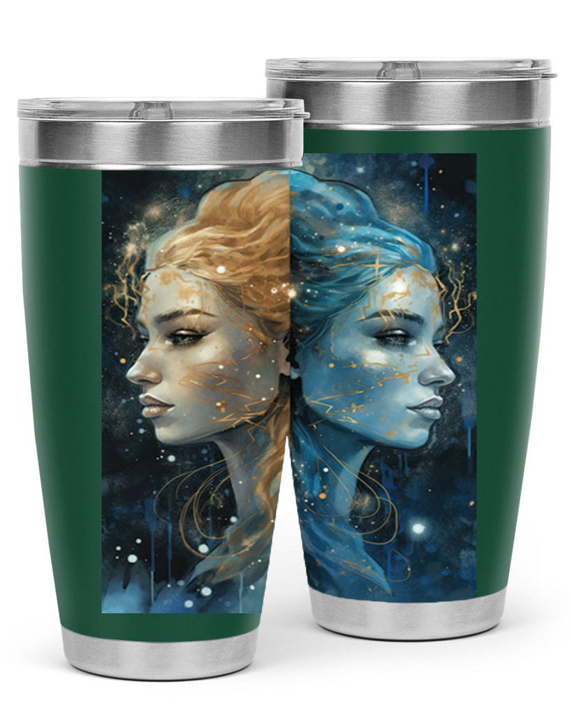 Gemini 56#- zodiac- Tumbler