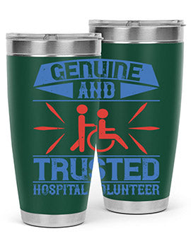 Genuine and Trusted Hospital Volunteer Style 2#- volunteer- Tumbler
