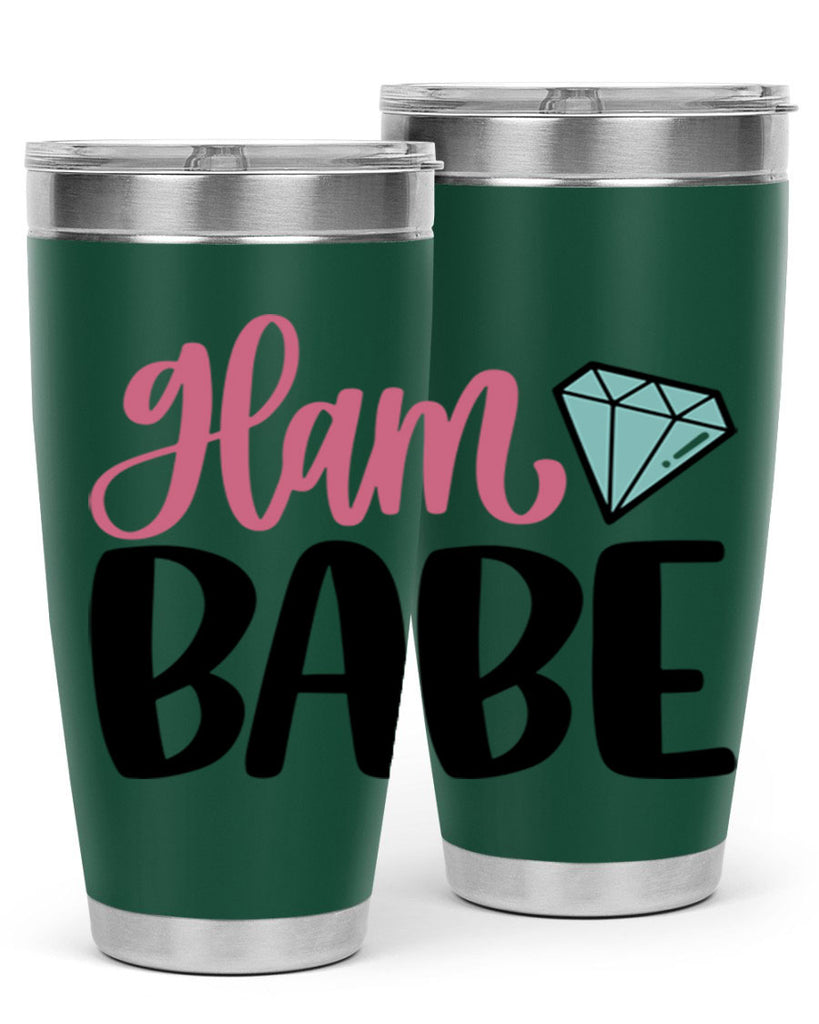 Glam Babe Style 98#- make up- Tumbler