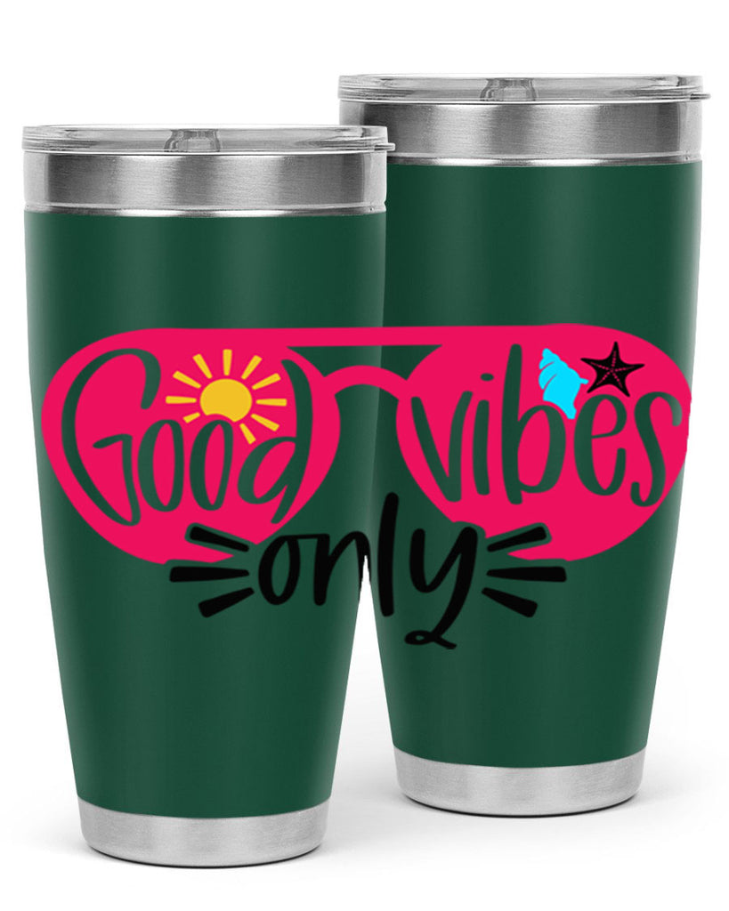 Good Vibes Only Style 42#- summer- Tumbler