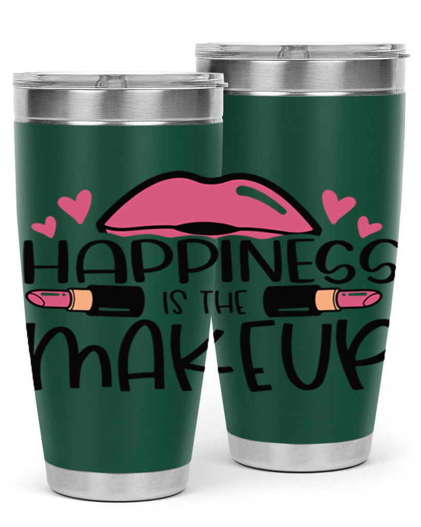 Hapiness Is The Makeup Style 95#- make up- Tumbler