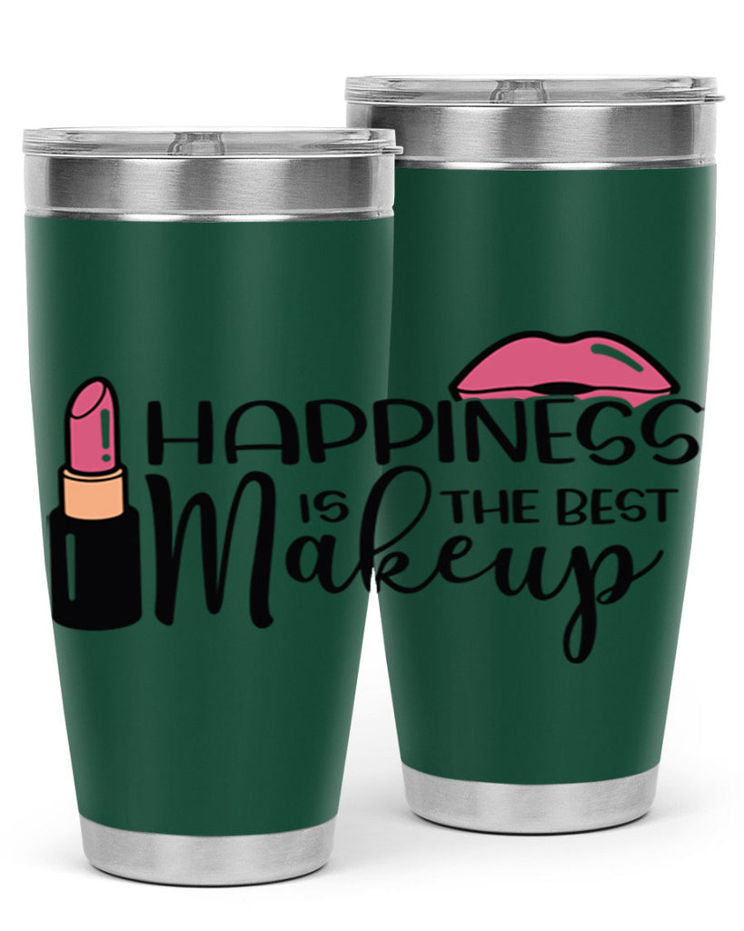 Happiness Is The Best Makeup Style 93#- make up- Tumbler
