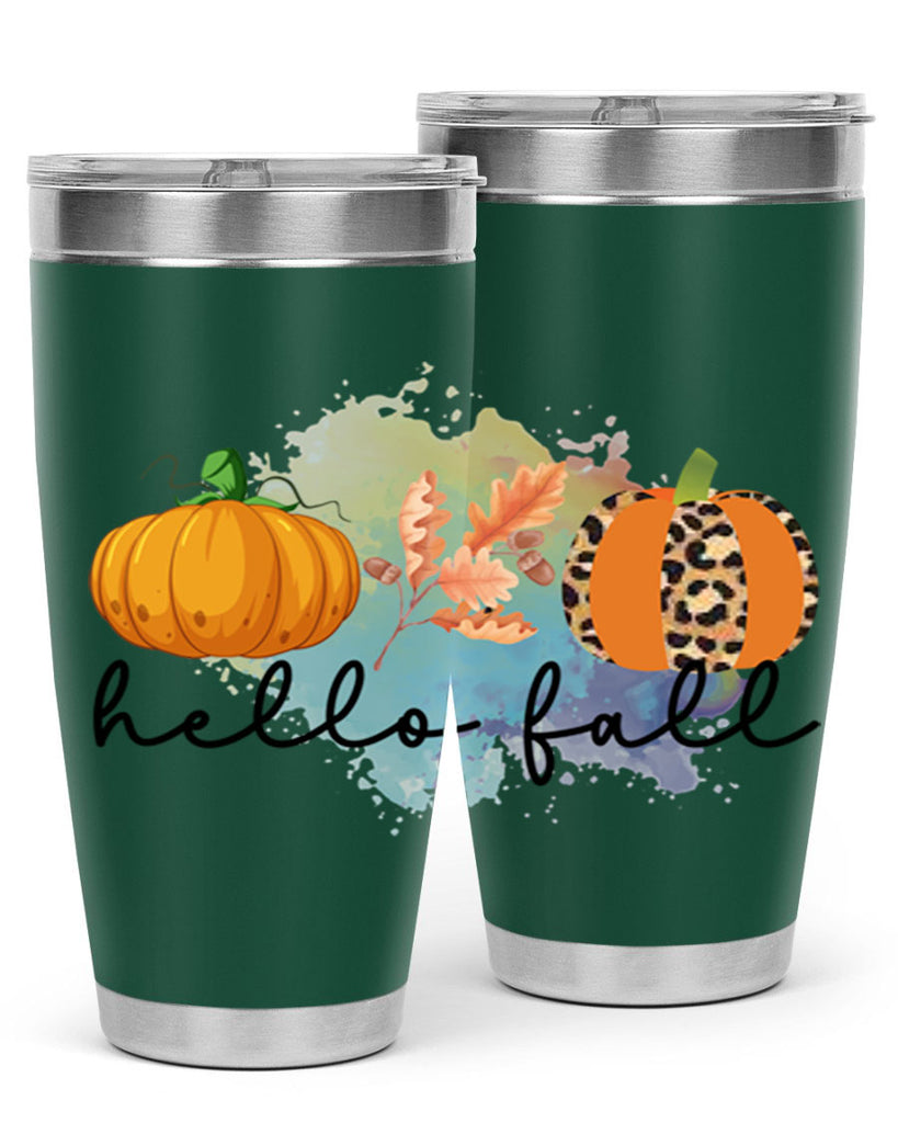 Hello Fall 277#- fall- Tumbler