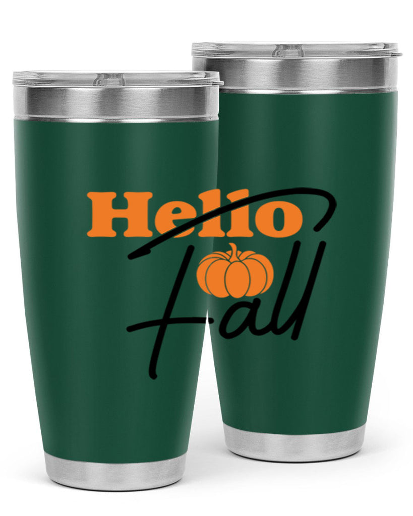 Hello Fall 279#- fall- Tumbler