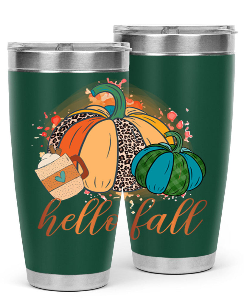 Hello Fall 282#- fall- Tumbler