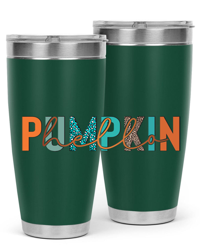 Hello Pumpkin 285#- fall- Tumbler