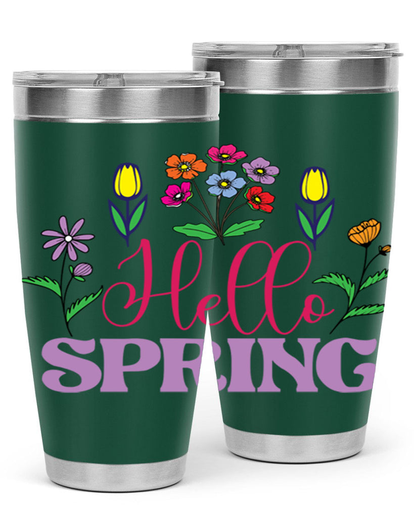 Hello Spring  233#- spring- Tumbler