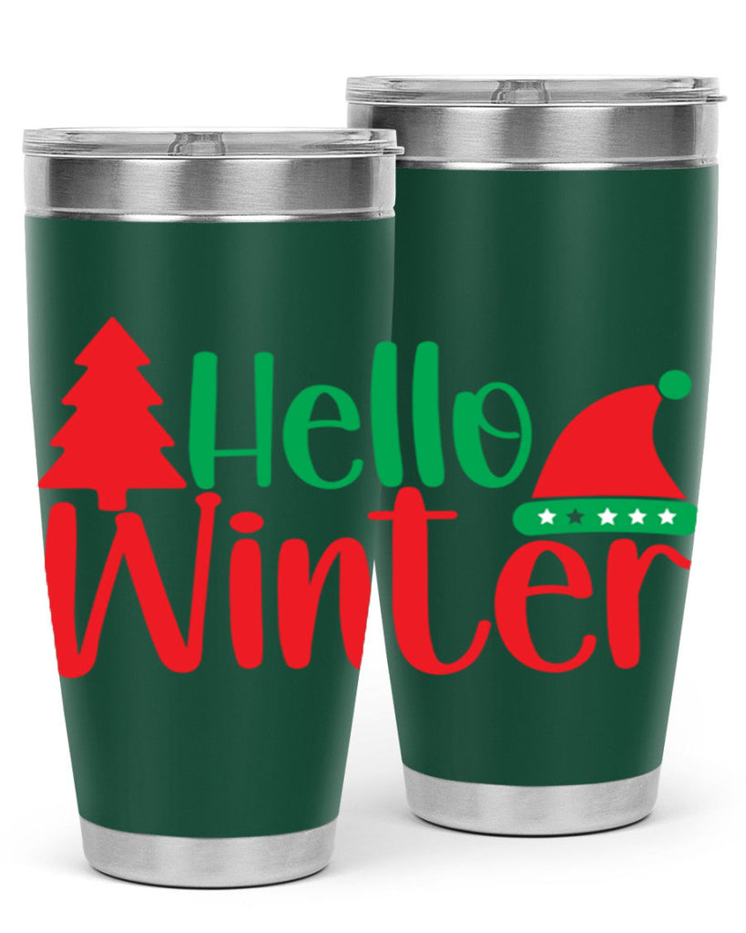 Hello Winter 180#- winter- Tumbler