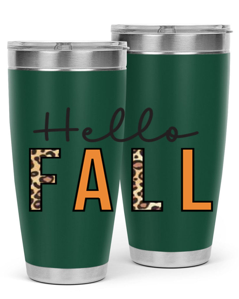 Hello fall 276#- fall- Tumbler