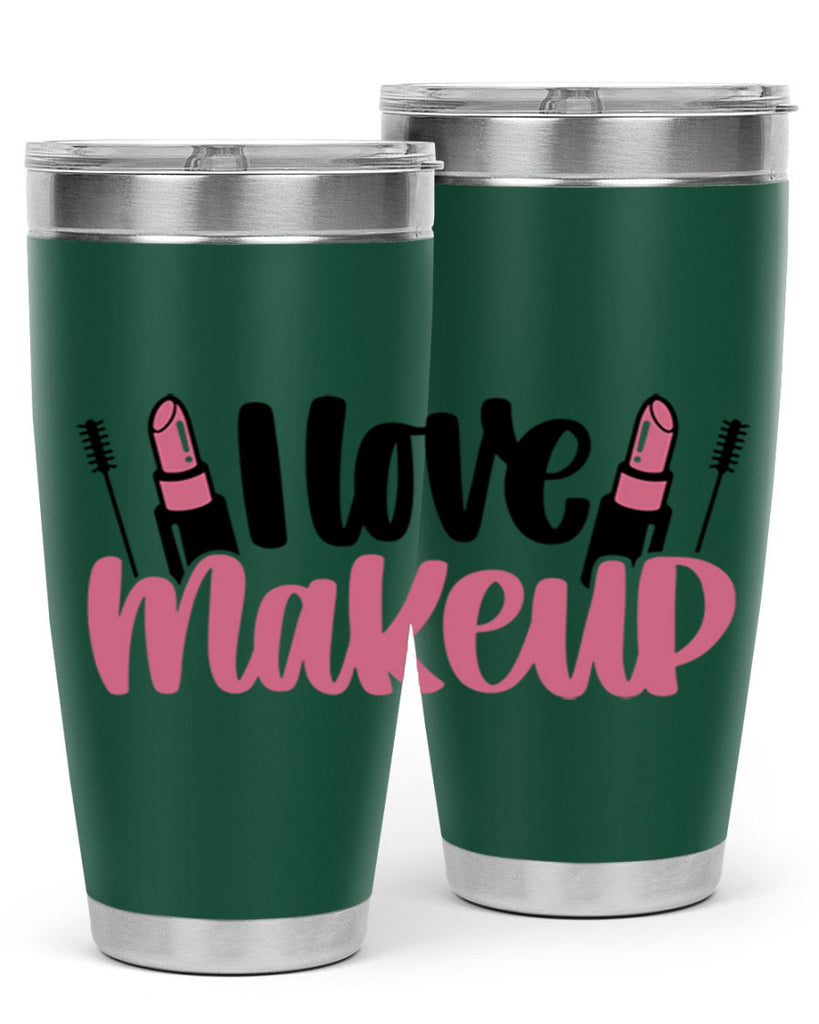 I Love Makeup Style 80#- make up- Tumbler