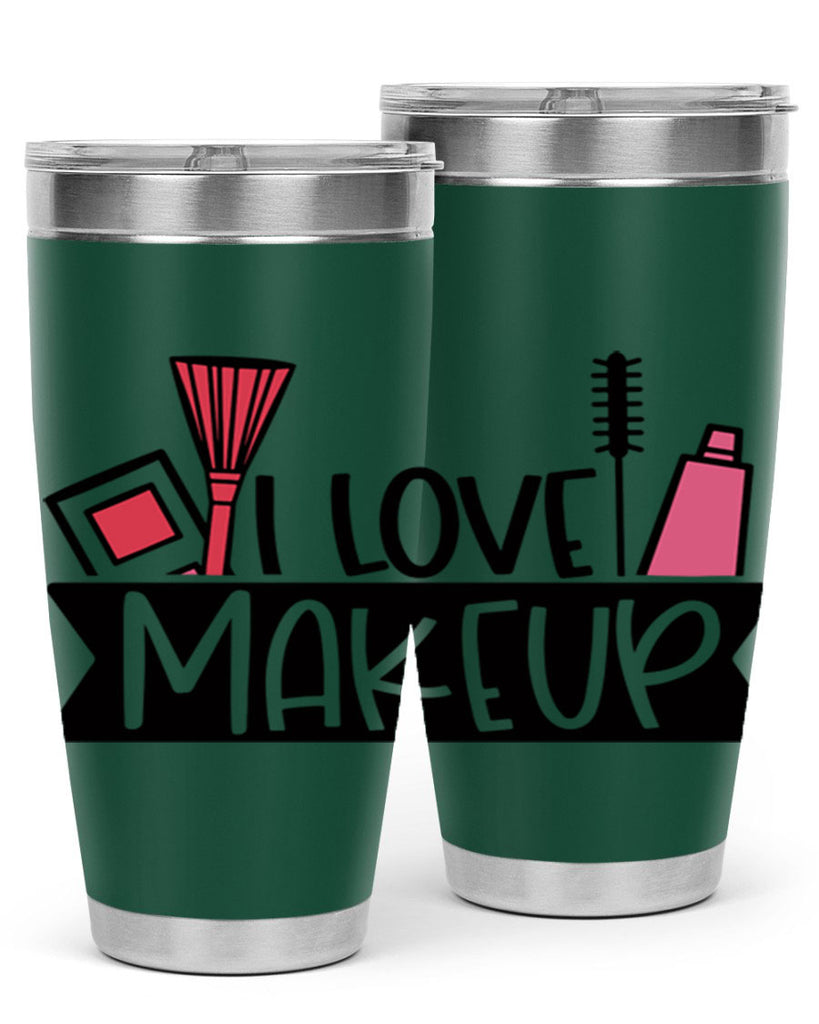 I Love Makeup Style 81#- make up- Tumbler