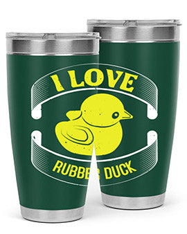 I Love Rubber duck Style 41#- duck- Tumbler