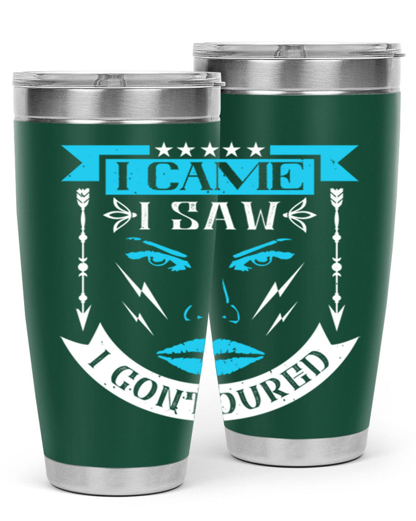 I came I saw I contoured Style 209#- make up- Tumbler