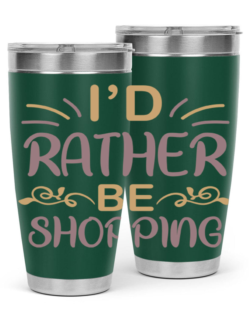 Id Rather Be Shopping 109#- fashion- Cotton Tank