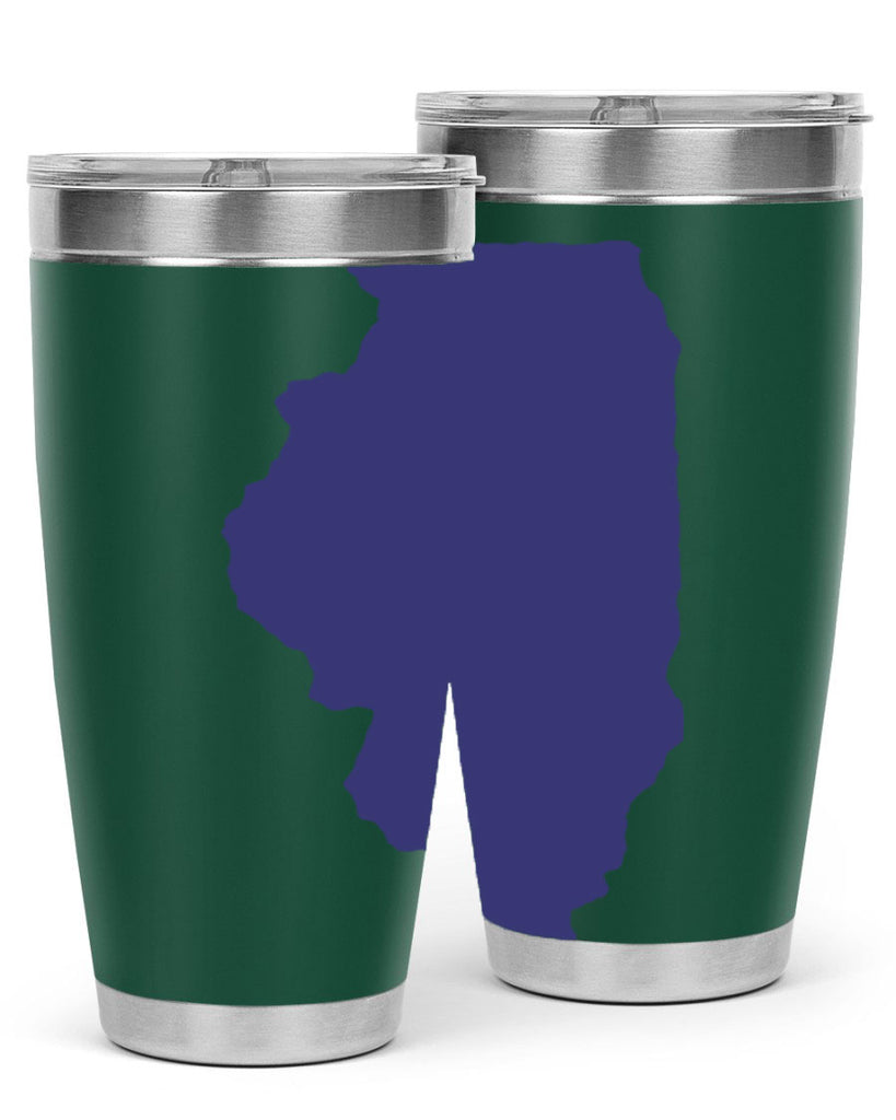 Illinois 38#- stateflags- Tumbler