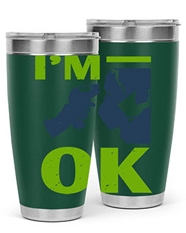 Im ok Style 30#- corona virus- Tumbler