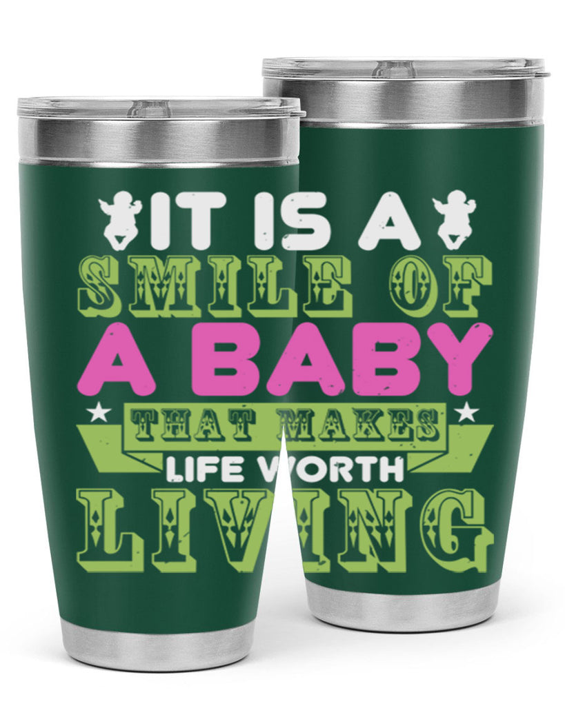 It is a smile of a baby Style 188#- baby- tumbler
