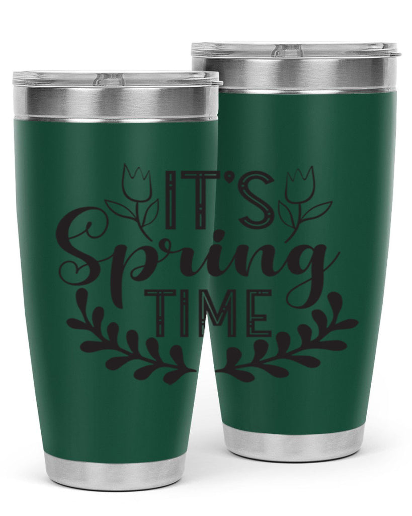 It's spring time281#- spring- Tumbler
