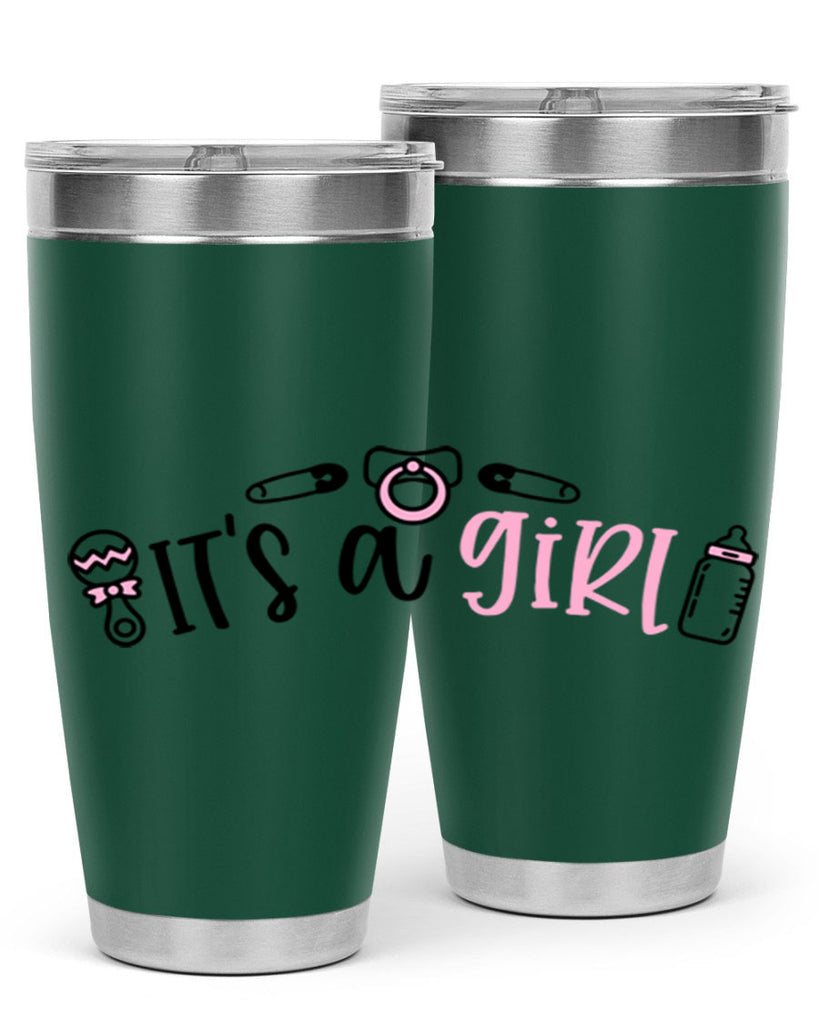 Its A Girl Style 78#- baby- tumbler