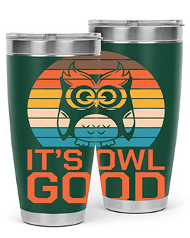 Its Owl Good Retro Owl A TurtleRabbit 10#- owl- Tumblers