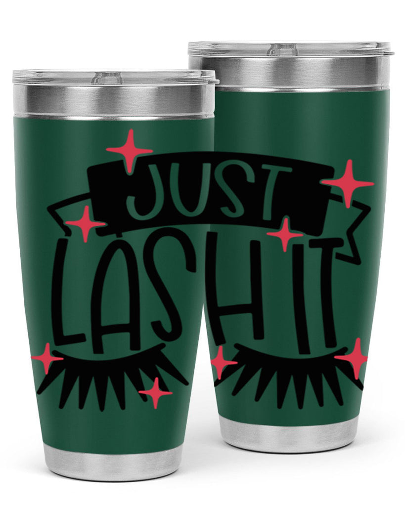 Just Lash It Style 77#- make up- Tumbler