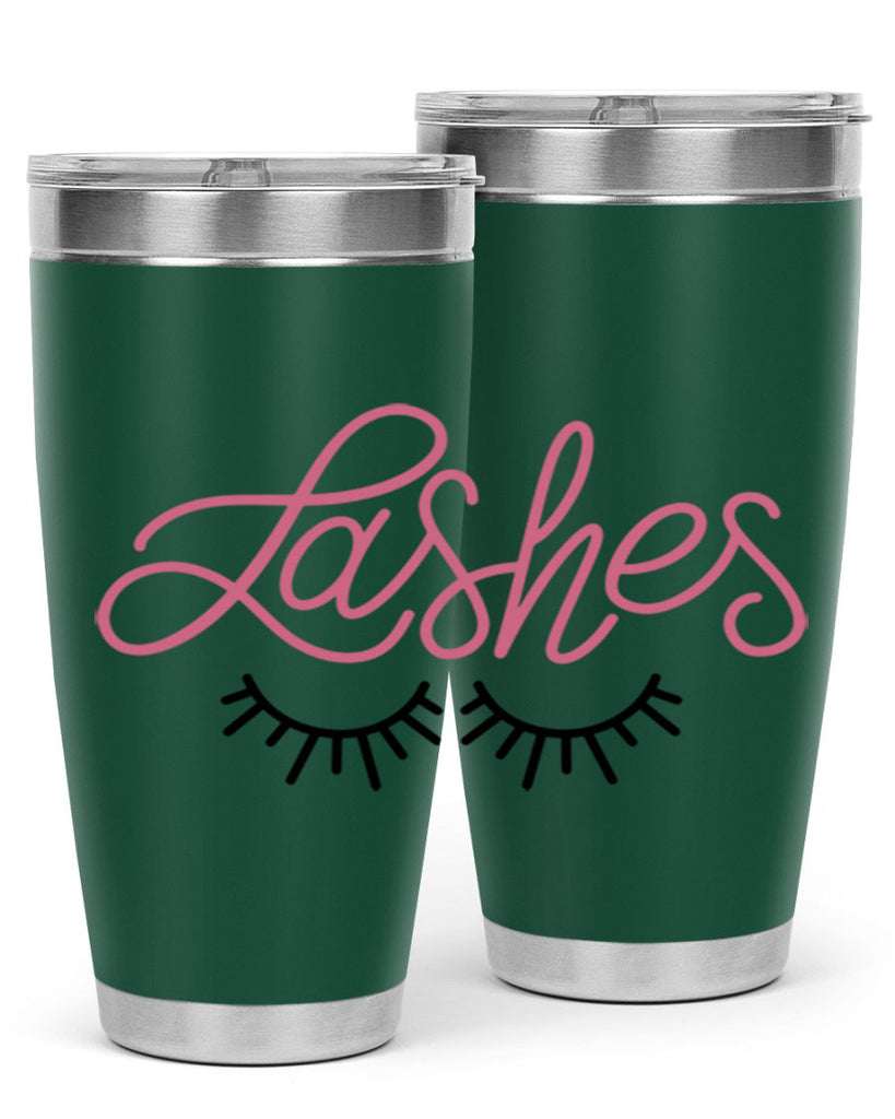 Lashes Style 63#- make up- Tumbler