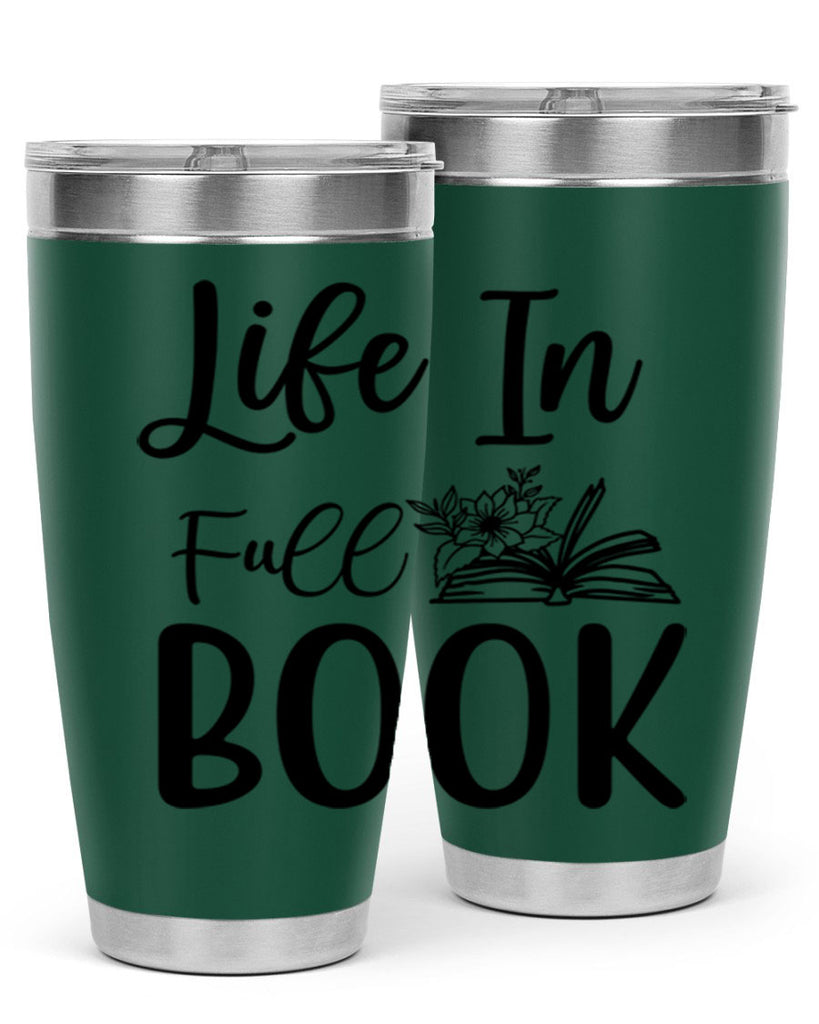 Life In Full Book 297#- spring- Tumbler