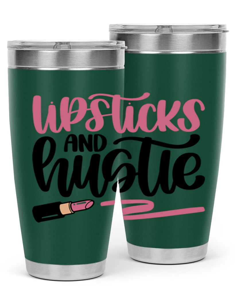 Lipstick And Hustie Style 58#- make up- Tumbler