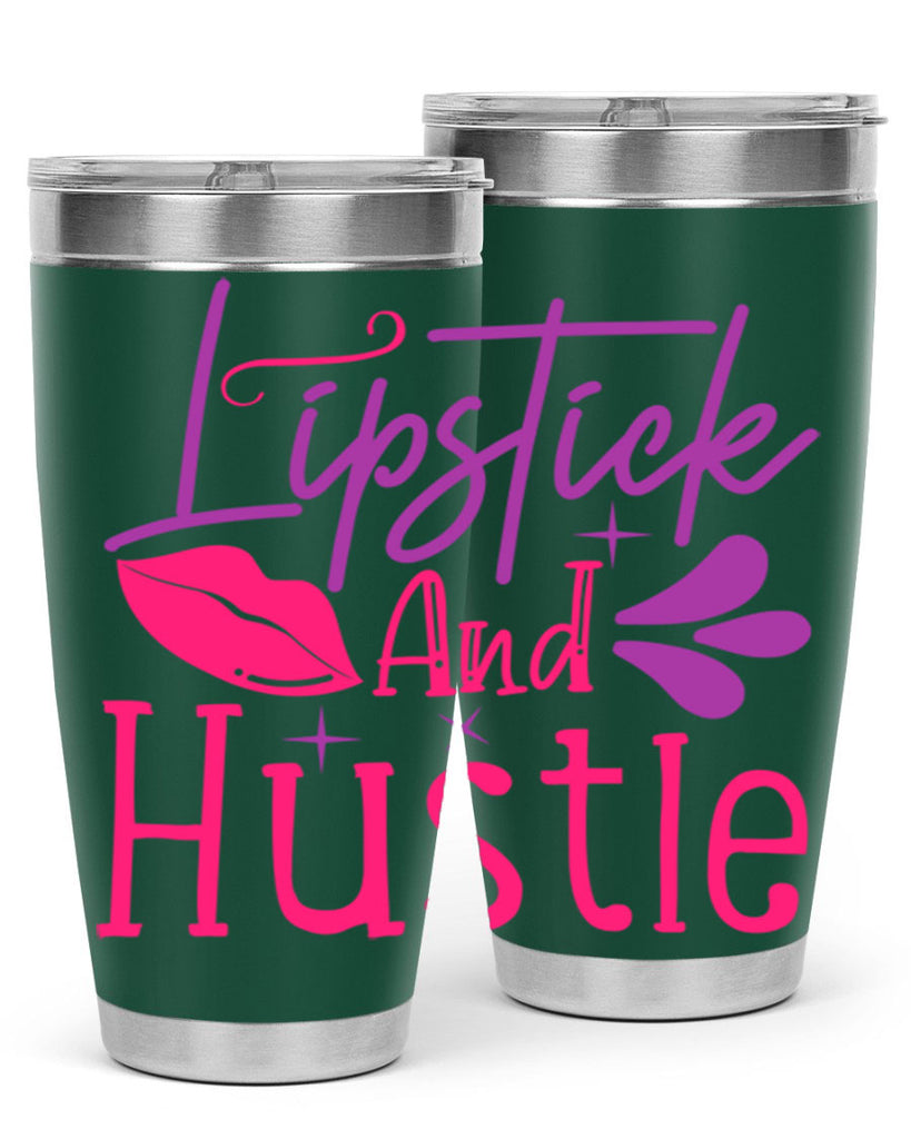 Lipstick And Hustle Style 229#- make up- Tumbler