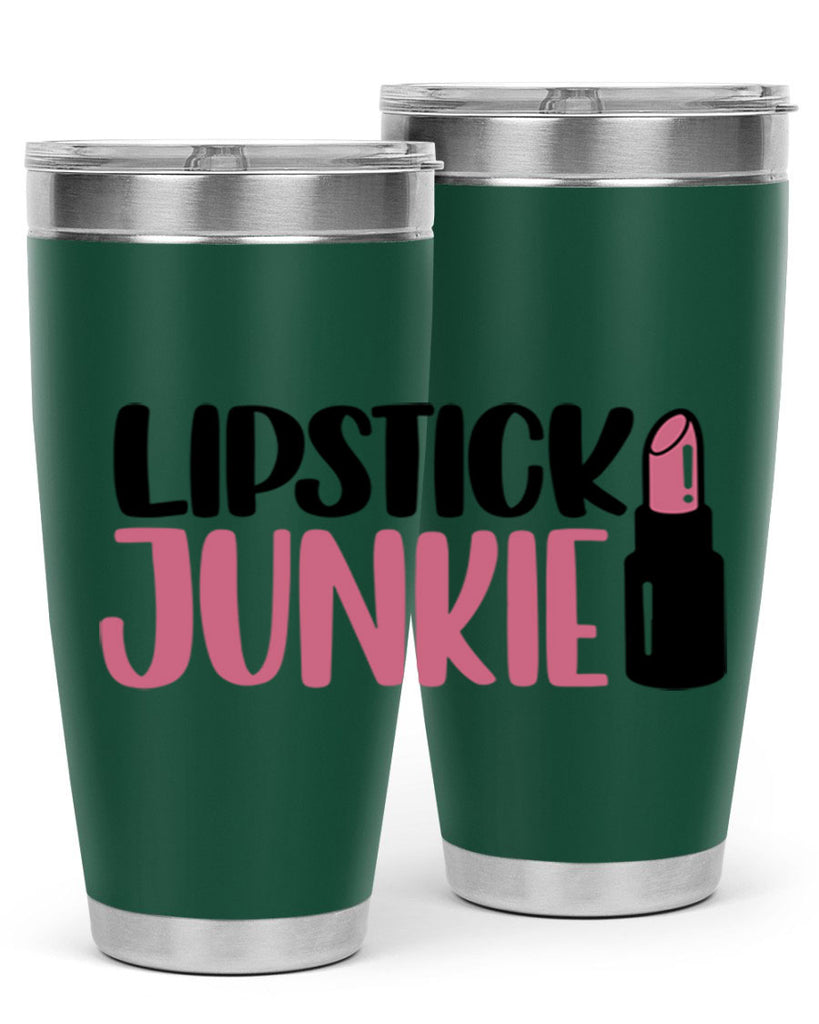 Lipstick Junkie Style 56#- make up- Tumbler