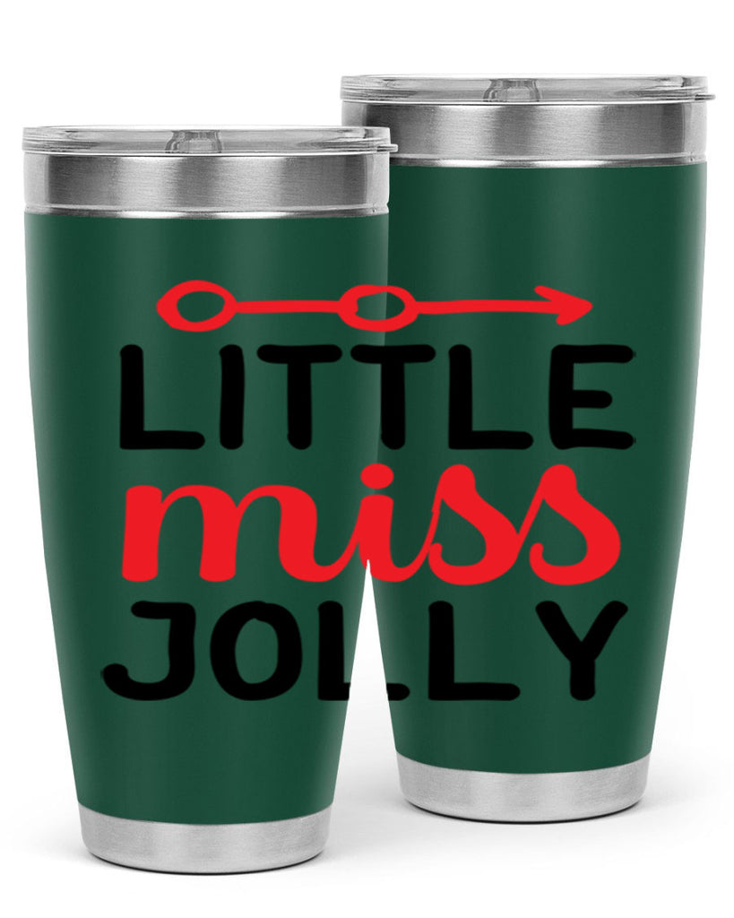 Little miss jolly 306#- winter- Tumbler