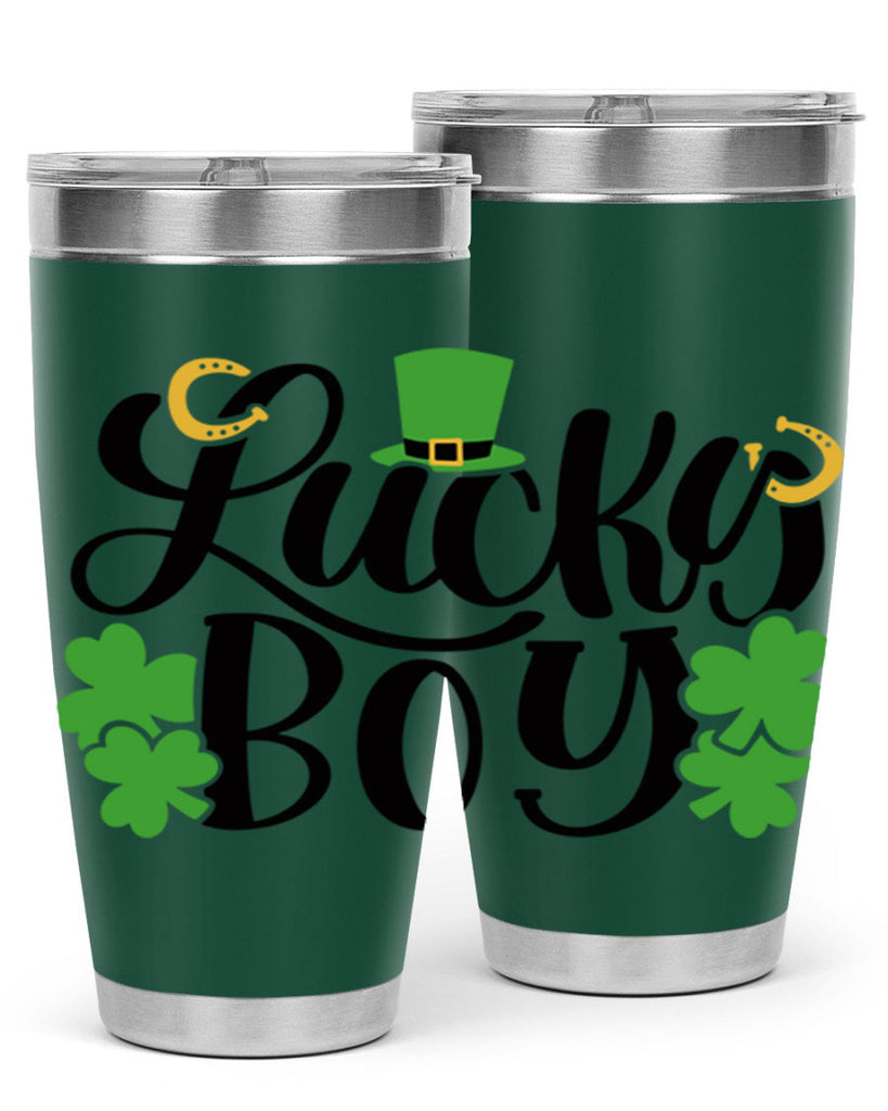 Lucky Boy Style 59#- St Patricks Day- Tumbler
