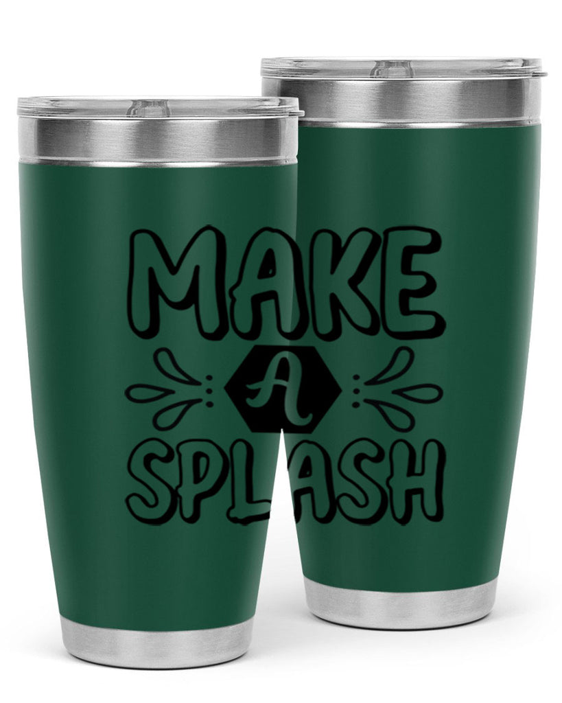 Make a splash 310#- mermaid- Tumbler
