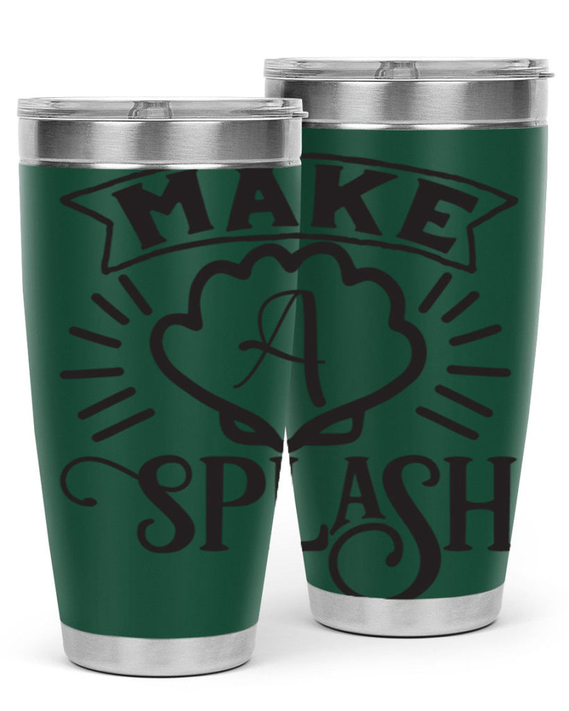 Make a splash 312#- mermaid- Tumbler