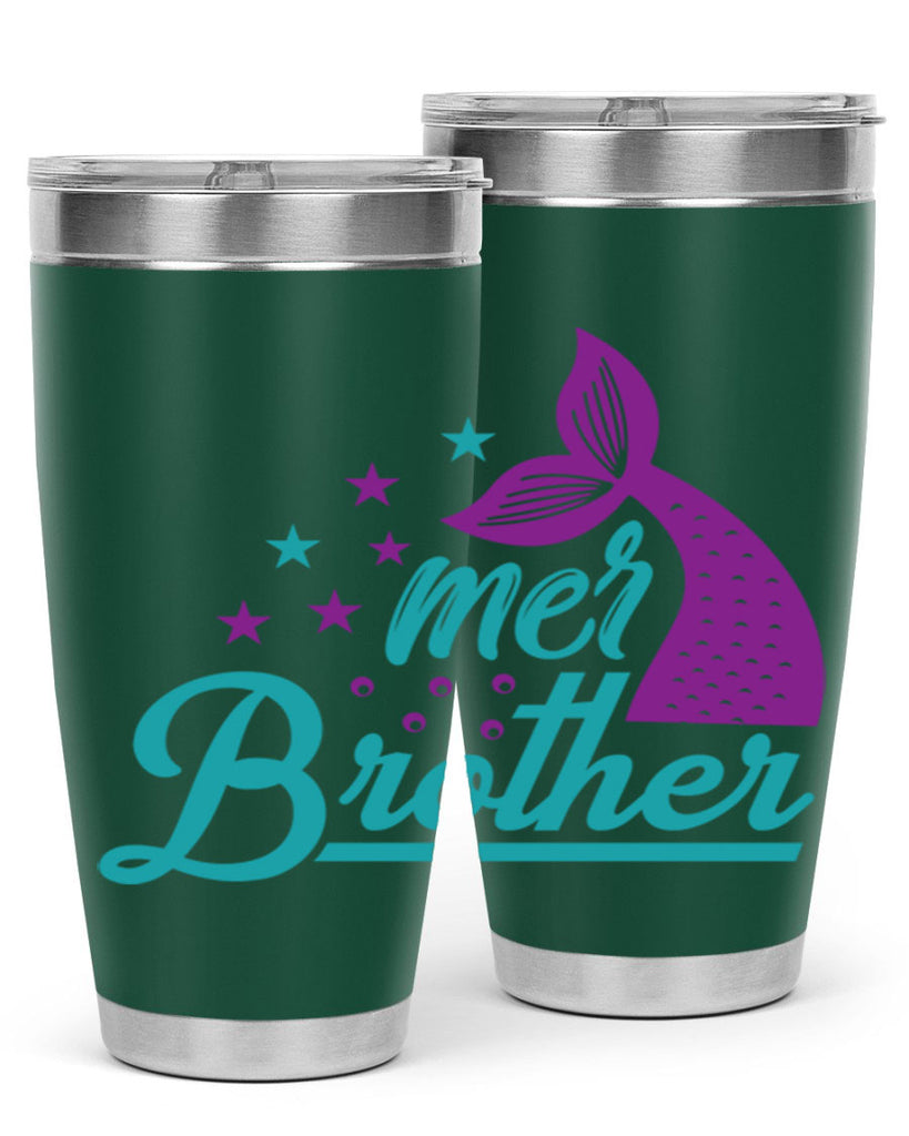 Mer Brother 323#- mermaid- Tumbler