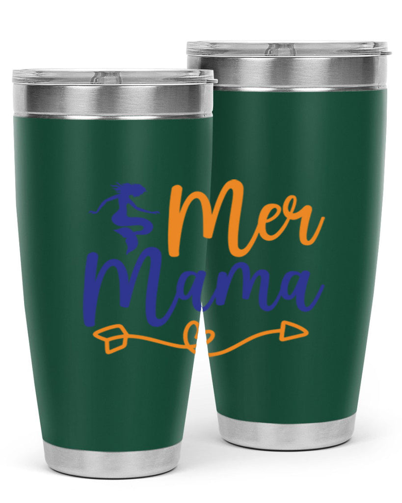 Mer Mama 331#- mermaid- Tumbler